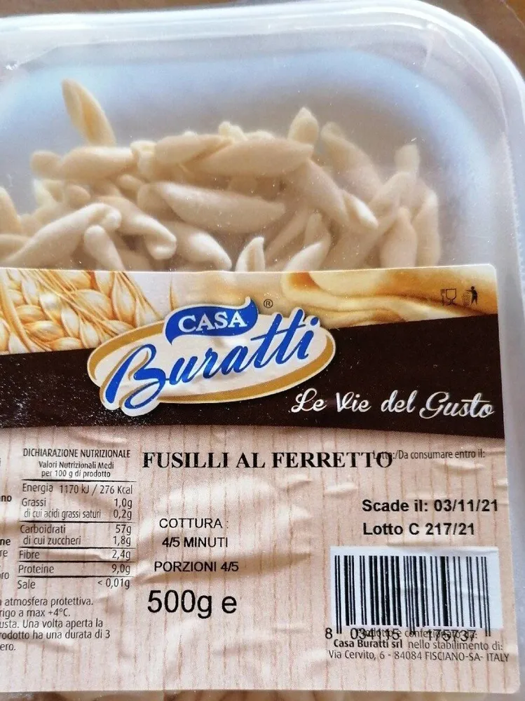 Fusilli al ferretto
