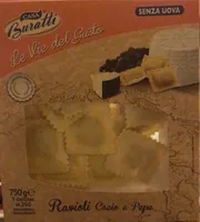 Ravioli cacio e pepe
