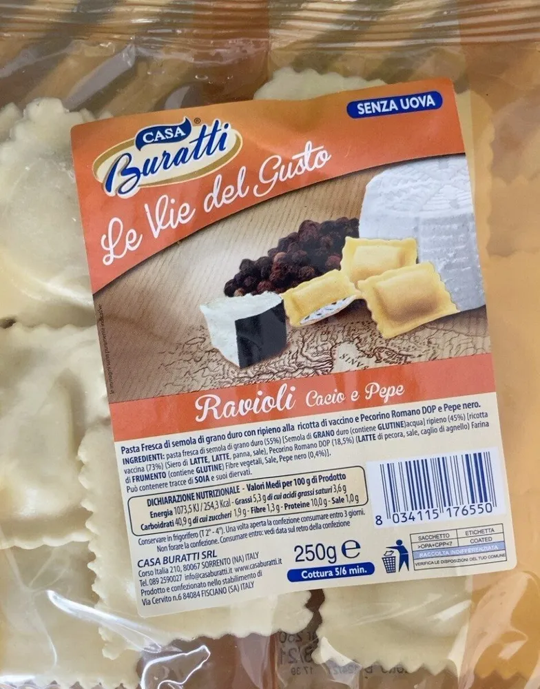 Ravioli le vie del gusto