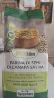 Farina di semi di canapa sativa