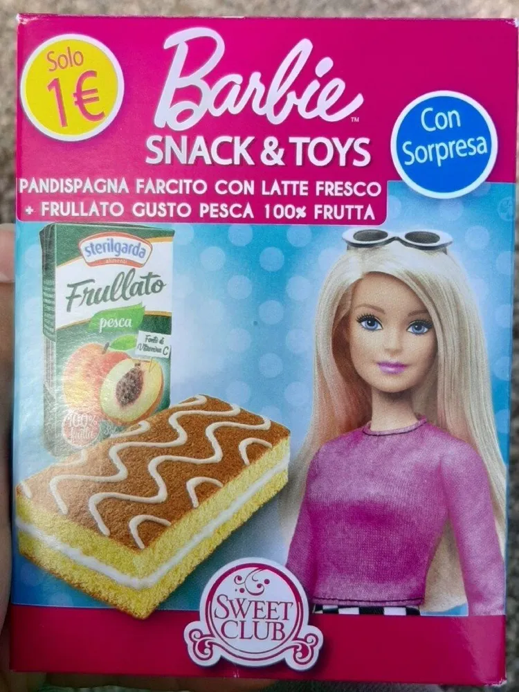 Barbie snack & toys