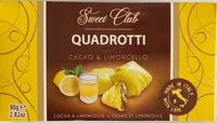 Quadrotti cacao e limoncello