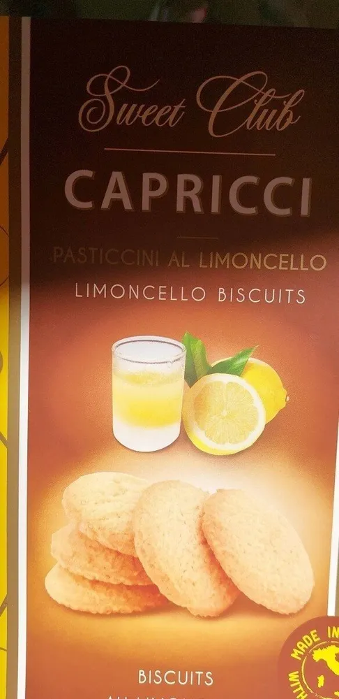 Capricci pasticcini al limoncello