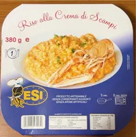 Riso alla crema di scampi
