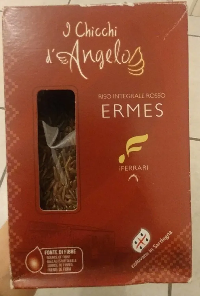 Riso Ermes integrale rosso