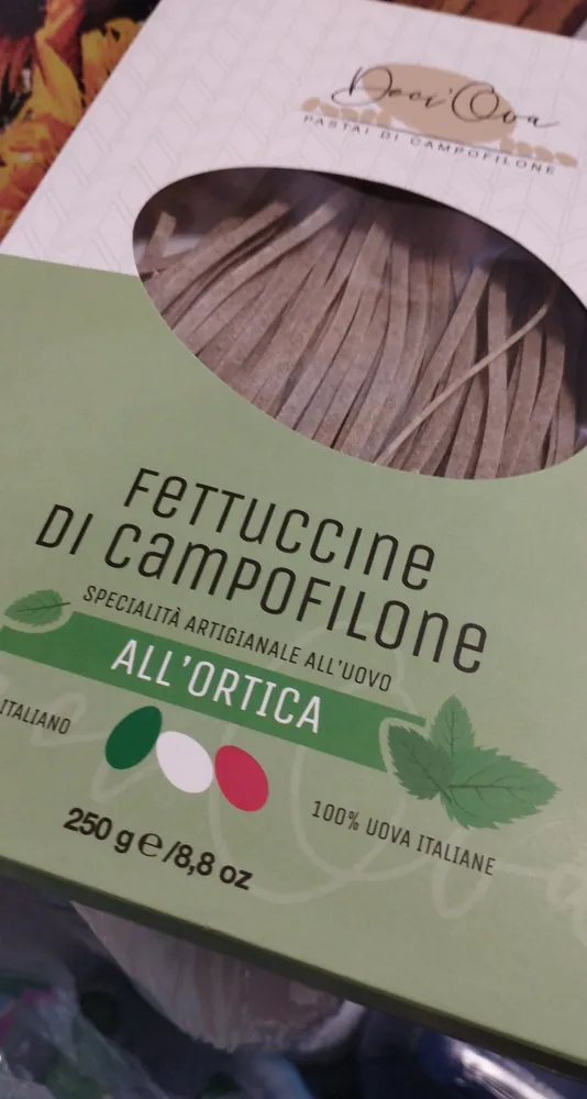 fettuccine all'ortica di Campofilone