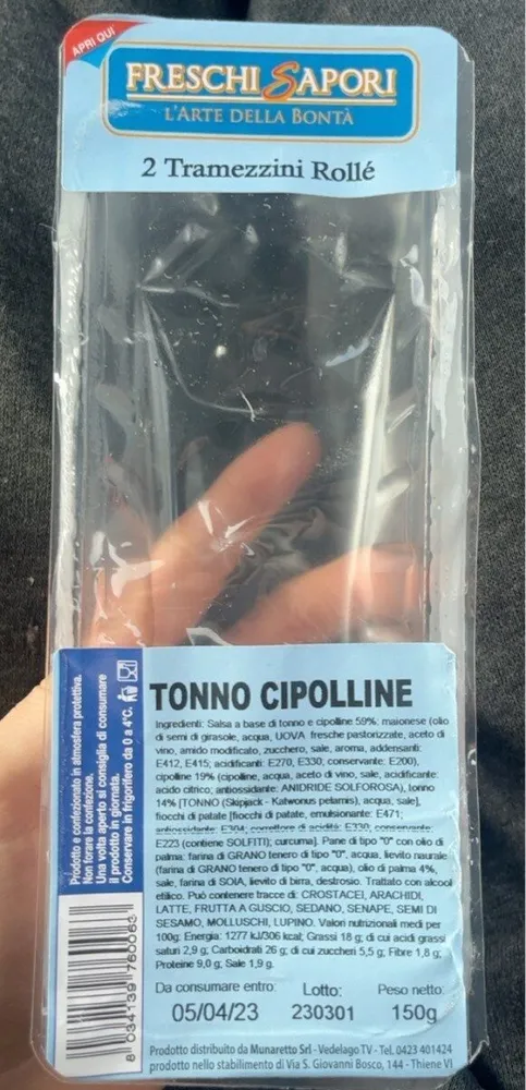 Tonno e cipolline