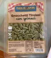 Gnocchetti tirolesi con spinaci