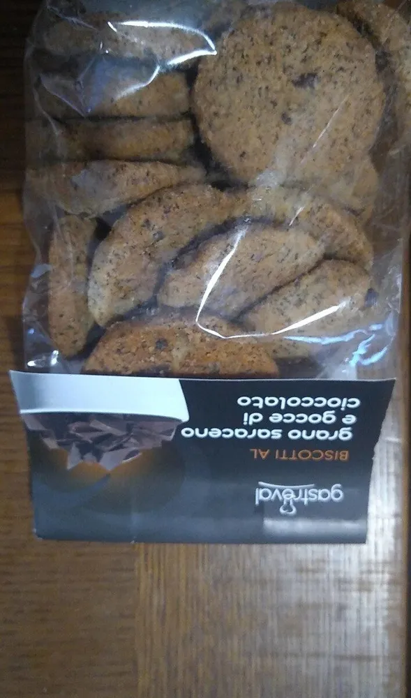 Biscotti grano saraceno e gocce cioccolato