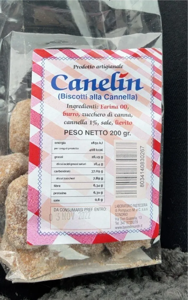 Canelin (biscotti alla cannella)