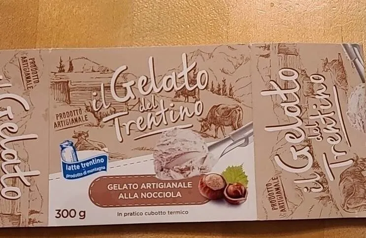 Gelato artigianale alla nocciola