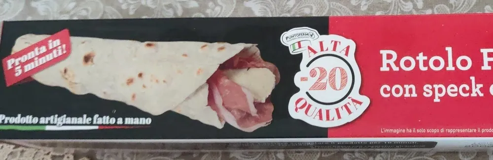 Rotolo Farcito con speck e brie