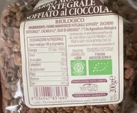 Farro monococco integrale soffiato al cioccolato