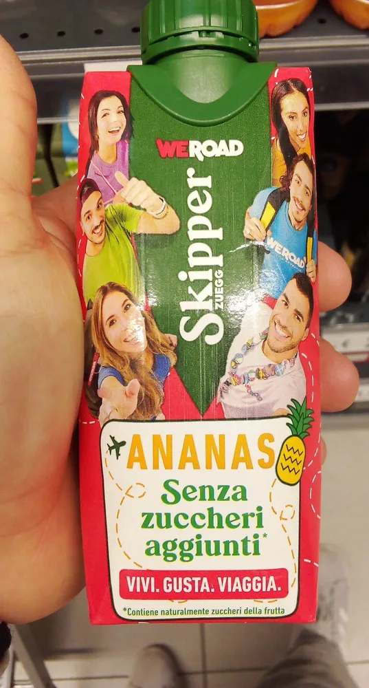 Skipper - Ananas Juice S / Free 330Ml