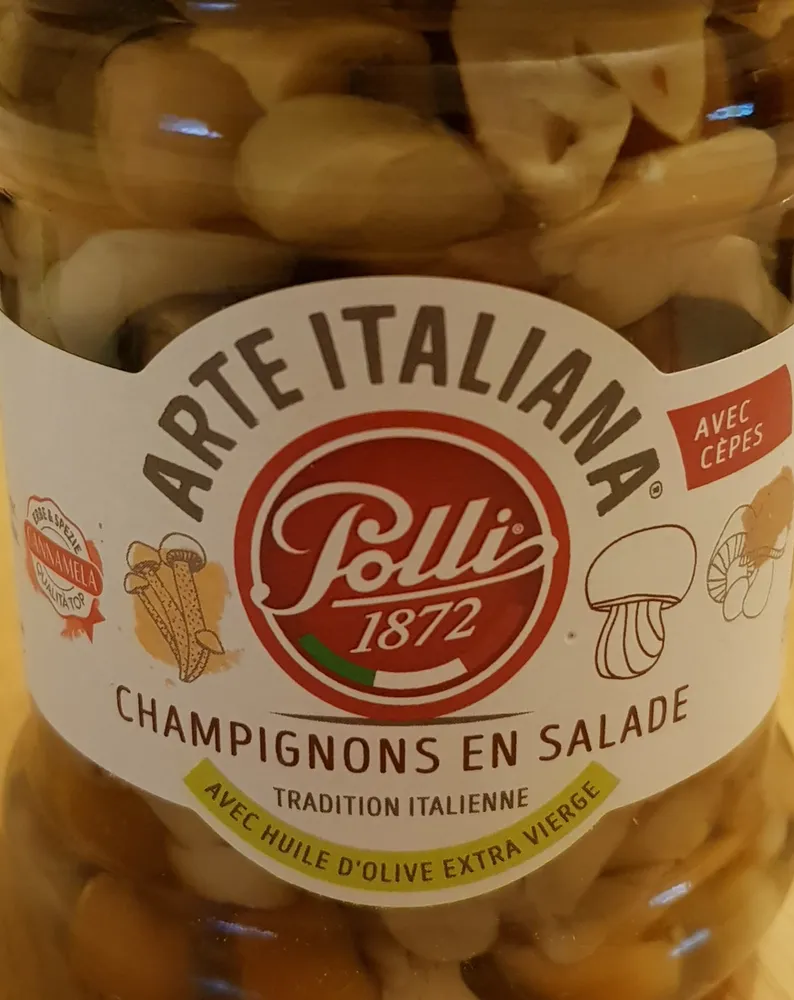 Champignons en salade