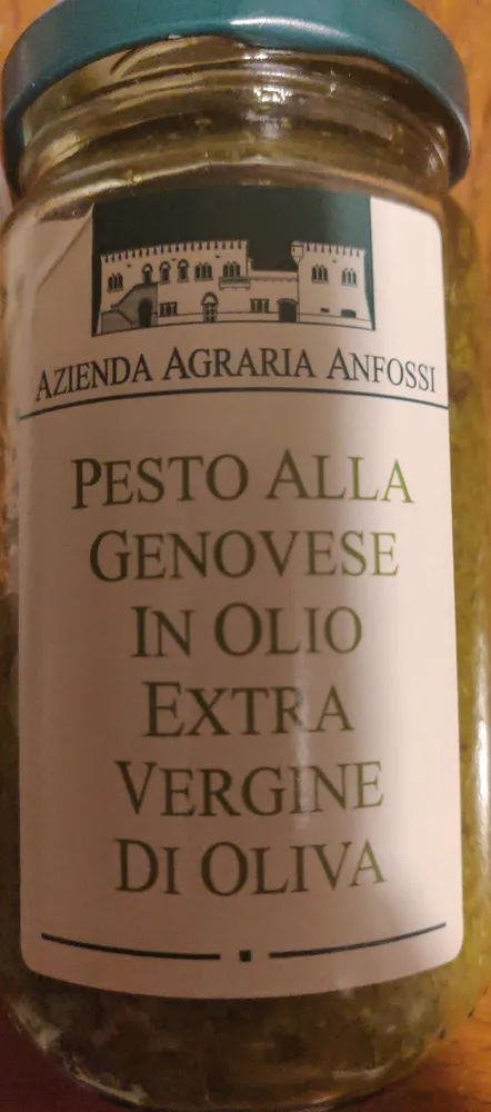 Pesto alla genovese in olio extra vergine di oliva