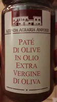 Patè di olive in olio extra vergine di oliva