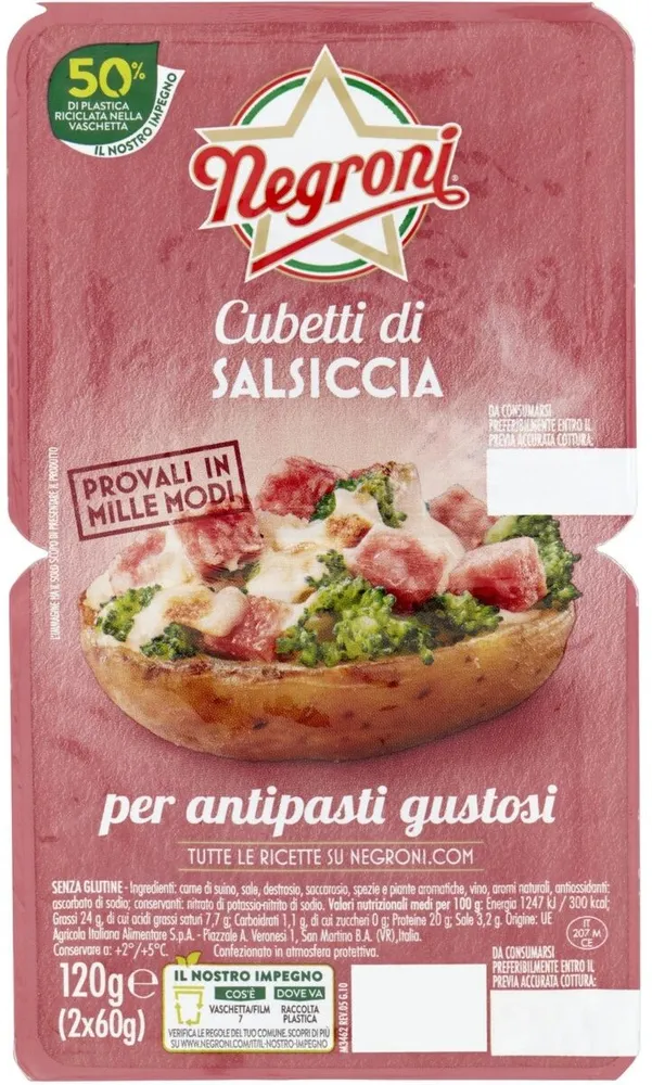 Cubetti salsiccia
