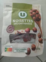 noisettes décortiquées
