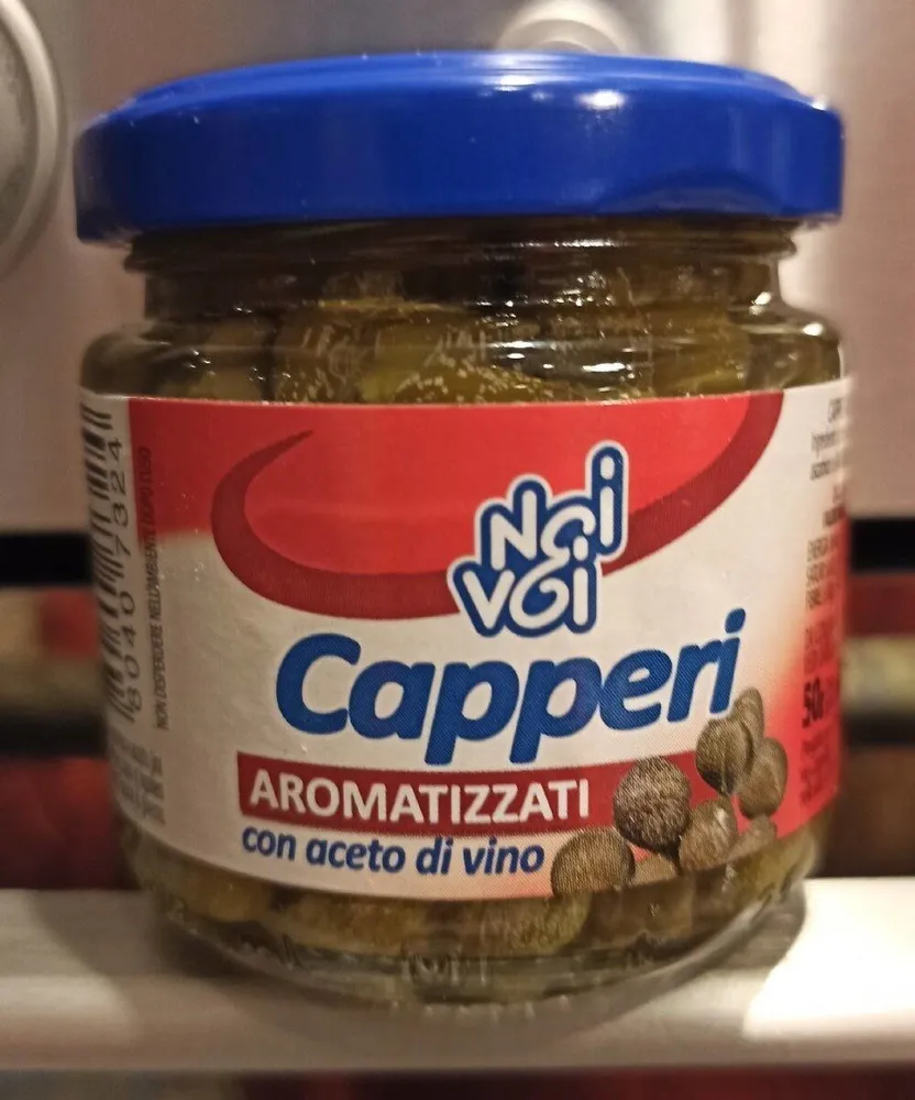 Capperi aromatizzati con aceto di vino