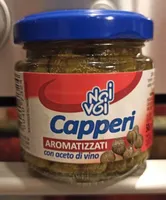 Capperi aromatizzati con aceto di vino