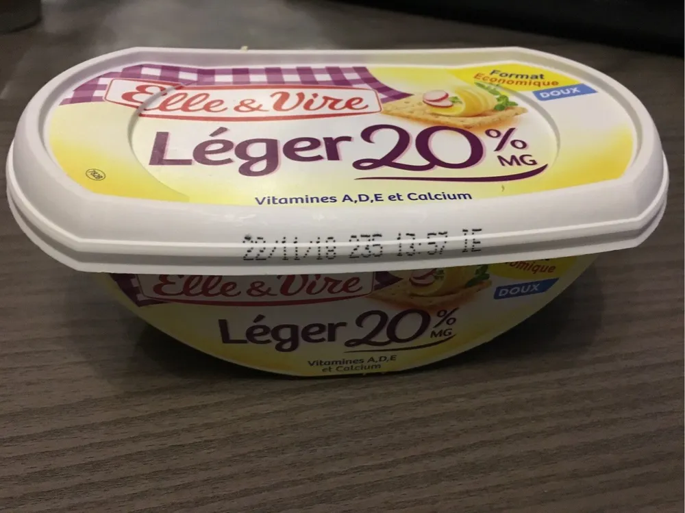 Beurre leger 20%