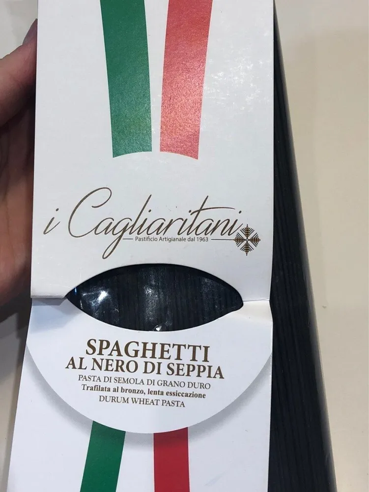 Spaghetti al nero di seppia