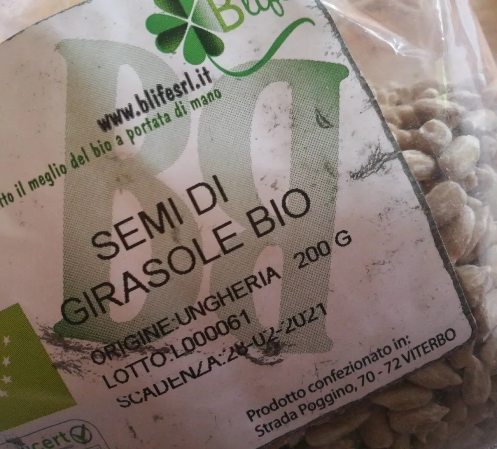 Semi di girasole Bio