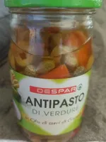Antipasto di verdure in olio di semi di girasole
