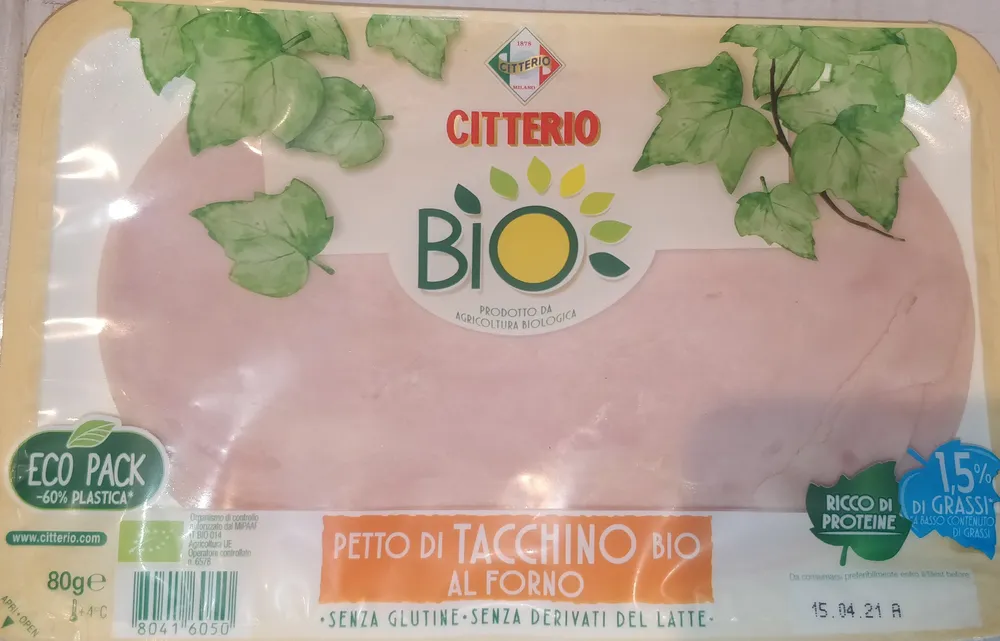 Petto di tacchino bio al forno