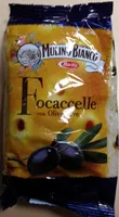 Focaccelle con olive nere
