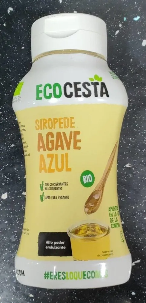 Sirope de agave azul