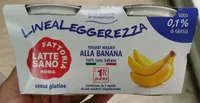 Yogurt magro alla banana Linealeggerezza