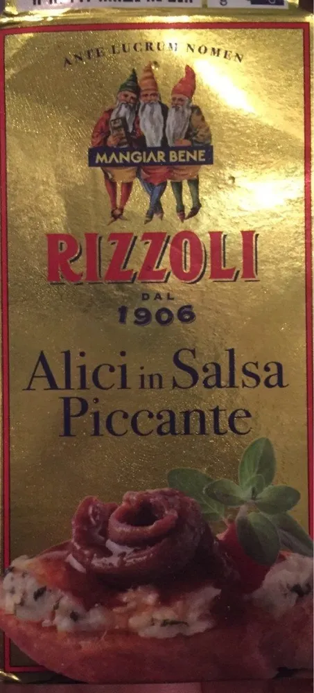 Alici in salsa