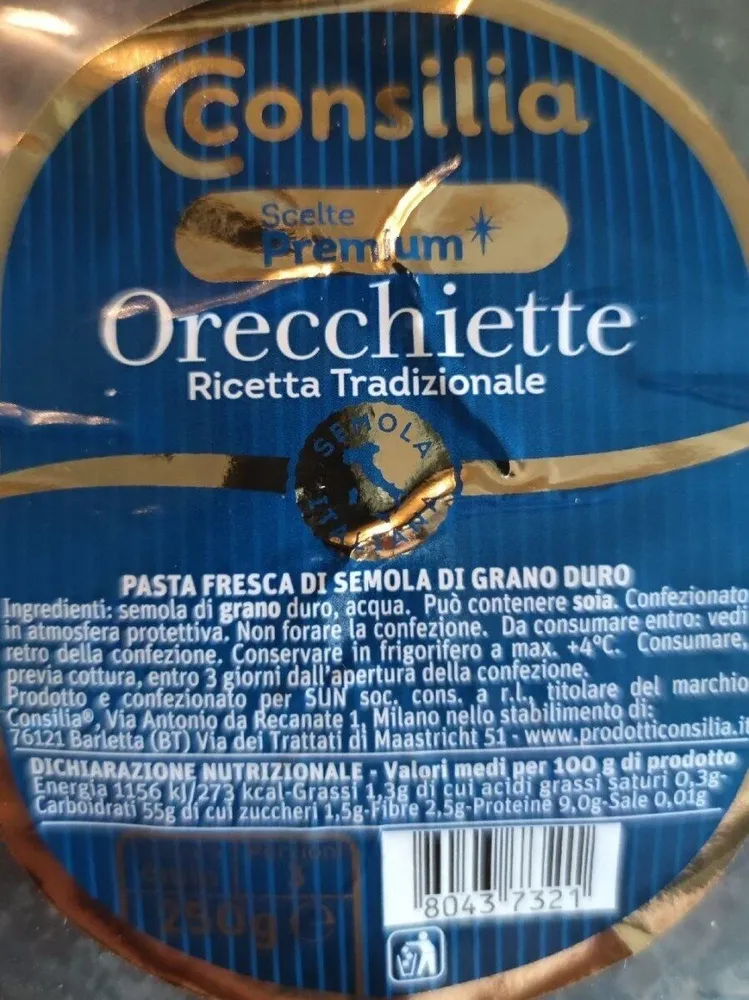Orecchiette fresche