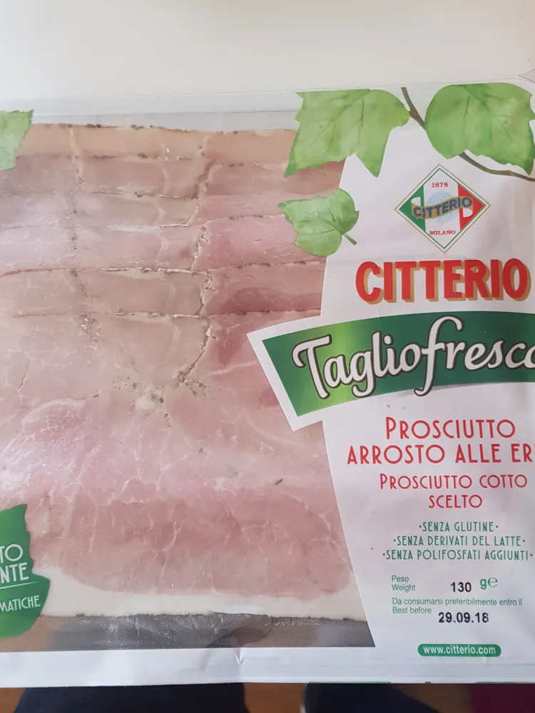 Arrosto di prosciutto alle erbe, jambon rôti aux herbes