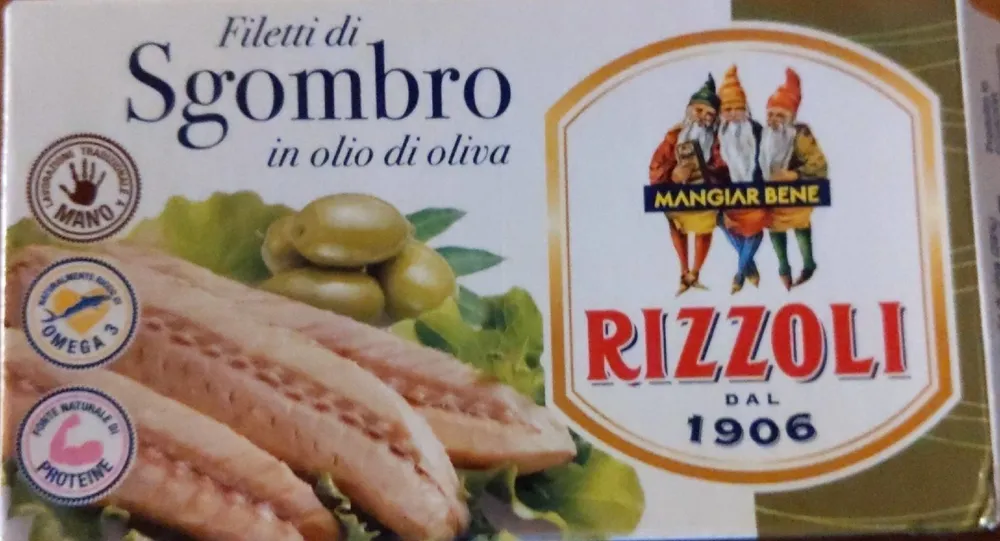 Filetti di sgombro in olio di oliva