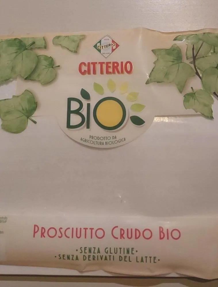 Prosciutto crudo bio
