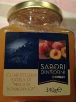 confettura extra di pesche di Romagna IGP