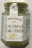 Salsa senapata specialita al limone e zenzero