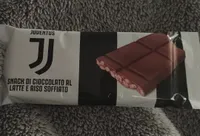Snack di cioccolato al latte e riso soffiato