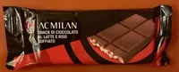 Snack di cioccolato al latte e riso soffiato