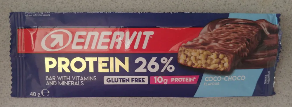 barretta proteica con vitamina e minerali