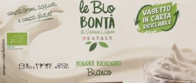 Yogurt biologico