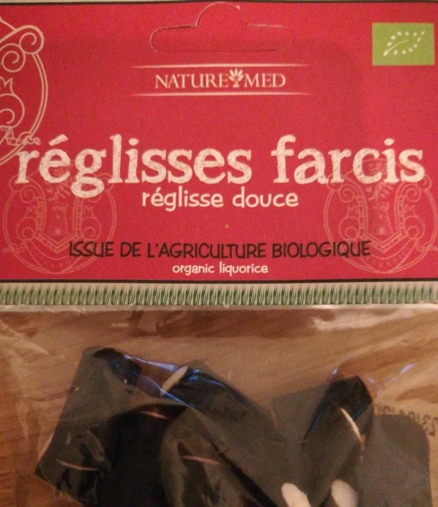Réglisses farcis