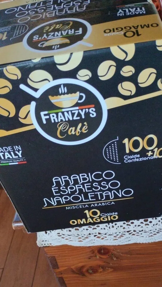 Franzy's miscela arabica espresso napoletano,110 cialde