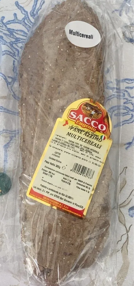 Pane azzimo multicereali