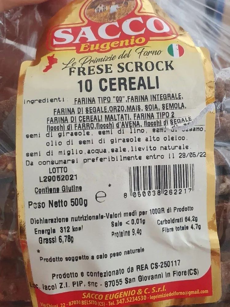 Frese scrock 10 cereali