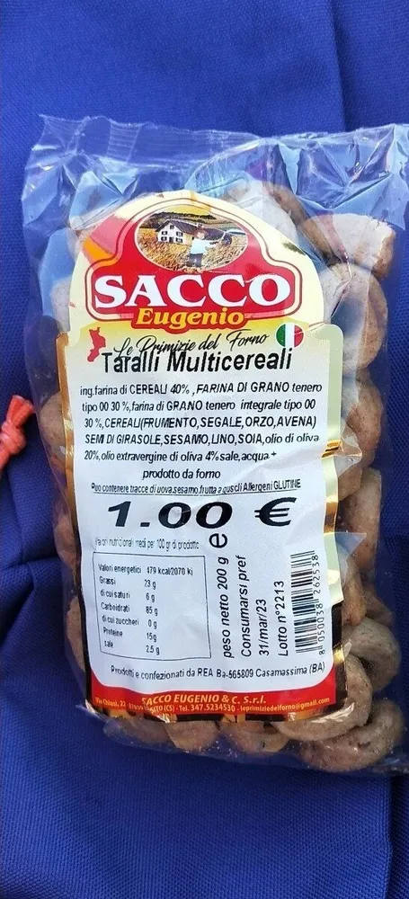 Taralli multicereali