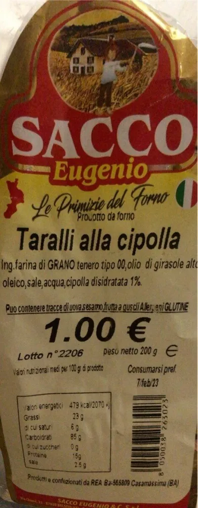 Taralli alla cipolla